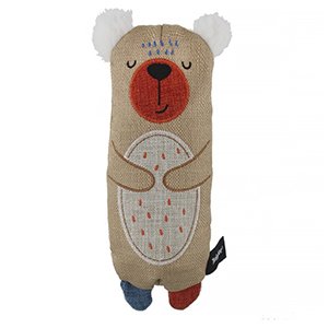 OSO CON BOTELLA DE PLASTICO